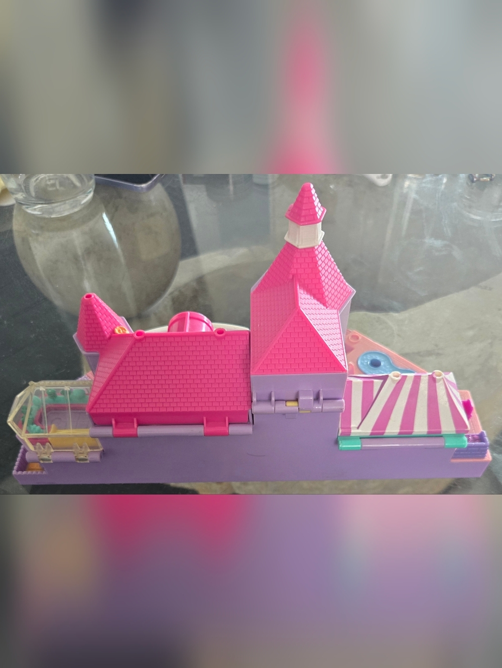 SOLD----Bluebird Polly Pocket 1994 Magical Mansion Lights Work OG Polly/Carriage - Picture 7 of 16
